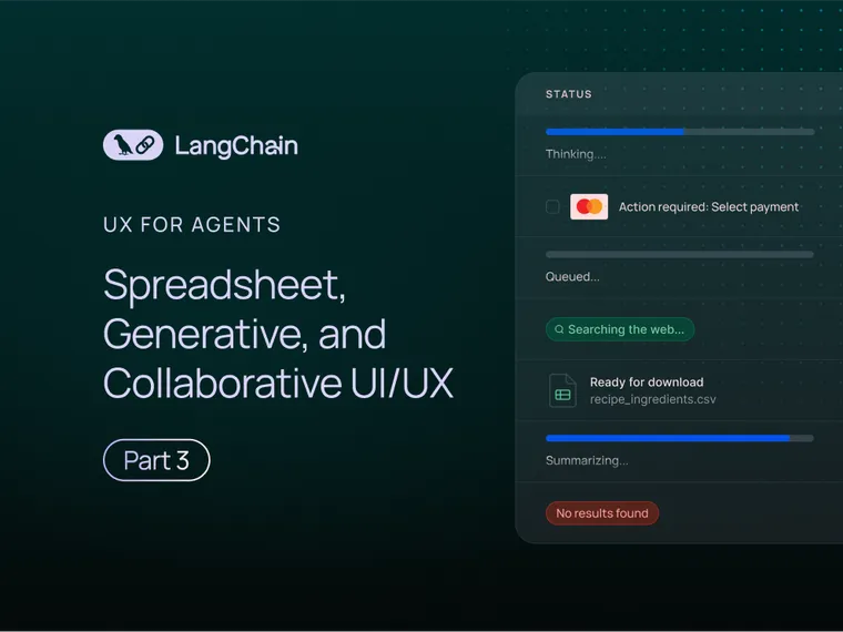 UX for Agents, Part 3: Spreadsheet, Generative, and Collaborative UI/UX