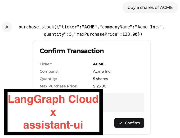 Build stateful conversational AI agents with LangGraph and assistant-ui